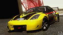 Nissan 350Z Rockstar для GTA San Andreas