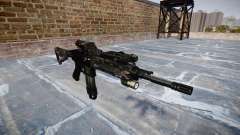 Автоматический карабин Colt M4A1 kryptek typhon для GTA 4