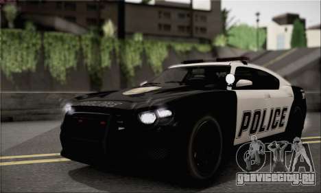 Bravado Buffalo S Police Edition (HQLM) для GTA San Andreas