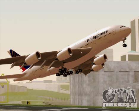 Airbus A380-800 Philippine Airlines для GTA San Andreas