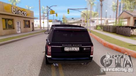 Range Rover SVA для GTA San Andreas