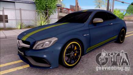 Mercedes-Benz C63S AMG Coupe 2016 v3 для GTA San Andreas