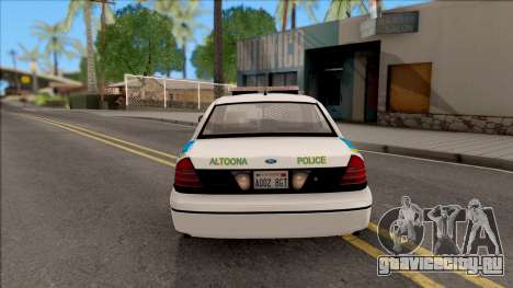 Ford Crown Victoria 2007 Altoona PD для GTA San Andreas