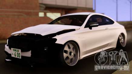 Mercedes-Benz C63 S AMG Damaged для GTA San Andreas