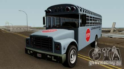 Vapid School Bus Los Angeles v1.0 GTA V для GTA San Andreas