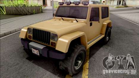 GTA V Canis Mesa Grande SA Style для GTA San Andreas