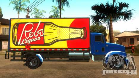 GTA V MTL Flatbed (VehFuncs Style) для GTA San Andreas
