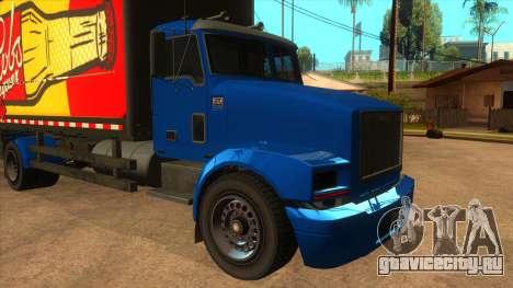 GTA V MTL Flatbed (VehFuncs Style) для GTA San Andreas