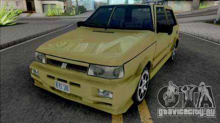 Fiat Uno [VehFuncs] для GTA San Andreas