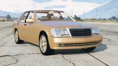 Mercedes-Benz S 600 AMG (W140) 1993〡add-on v1.0 для GTA 5