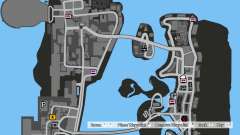 Радар, карта и иконки в стиле GTA 5 для GTA Vice City Definitive Edition